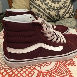 Vans Maroon High Tops